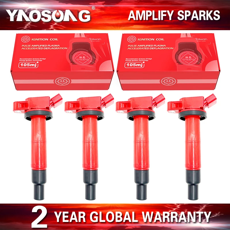 

КАТУШКИ ЗАЖИГАНИЯ UF333 ДЛЯ TOYOTA Corolla Camry Highlander Matrix RAV4 Solara Scion tC xB Lexus ES240 HS250H 2,0 2,4 L4 1AZ 2AZ