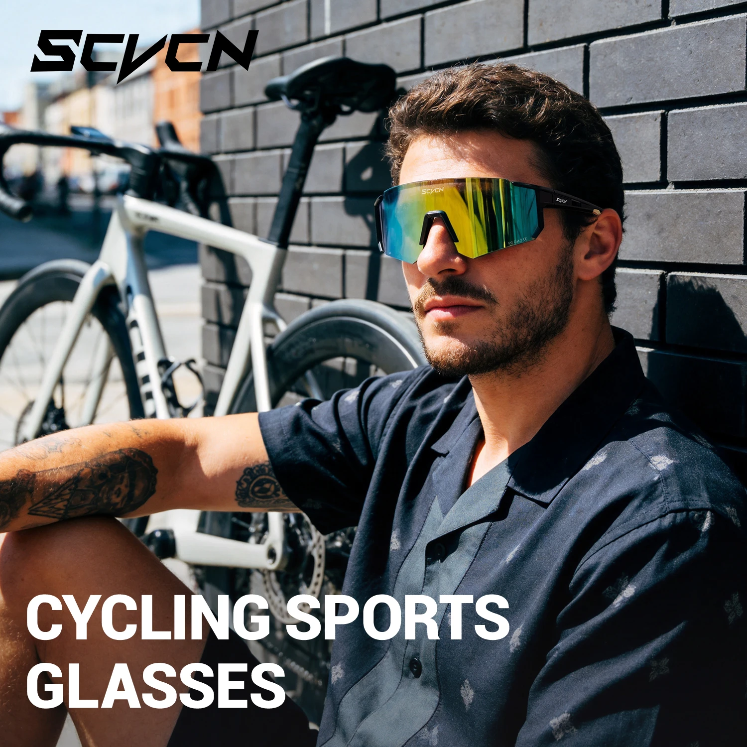 SCVCN New Outdoor Cycling Sung - Mountain Biking Sunglasses recension och pris
