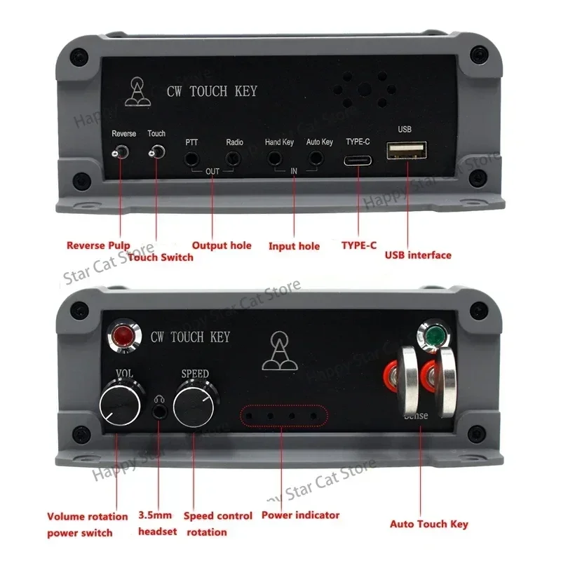 Key Automatic Key Mixed Remote Remote Radio Exercise Machine Practice Device 1 PCS CW Magic