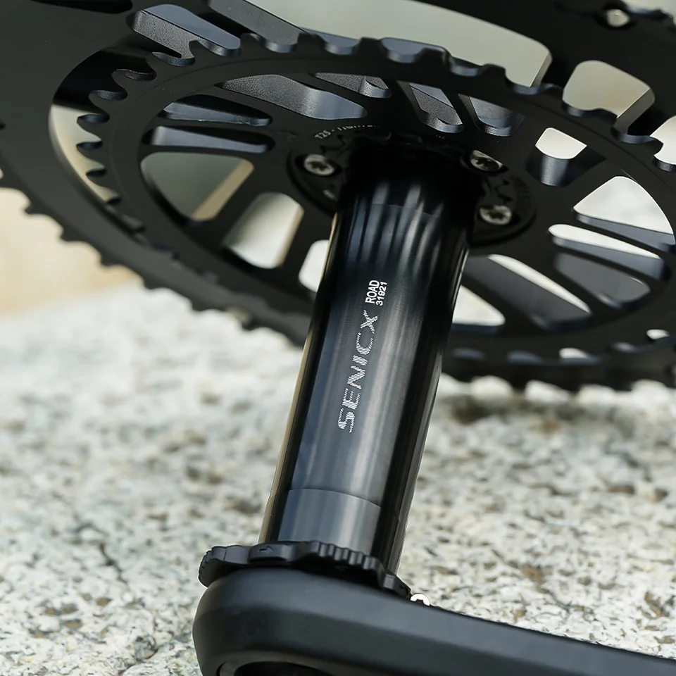 Senicx-ロードバイク用クランクセット,折りたたみ式チェーンリング