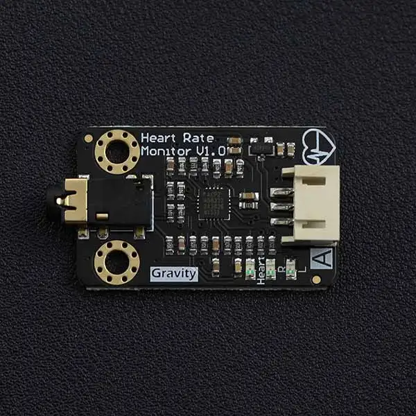 The single-lead ECG sensor is compatible with the Arduino Heartbeat Module Sensor Kit