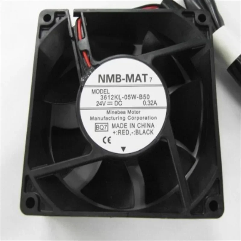 

NMB 3612KL-05W-B50 24V 0.32A 9CM 9232 two-wire inverter fan