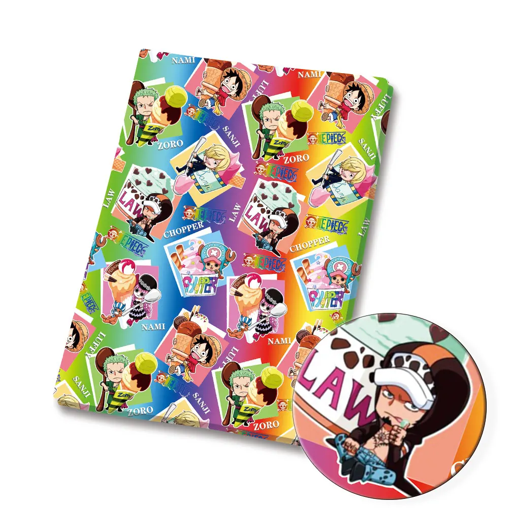 One Piece Anime peripherals Fabric 140*50cm DIY Sewing Patchwork Quilting Baby Dress Printed Fabric Fabric Sewing Kids