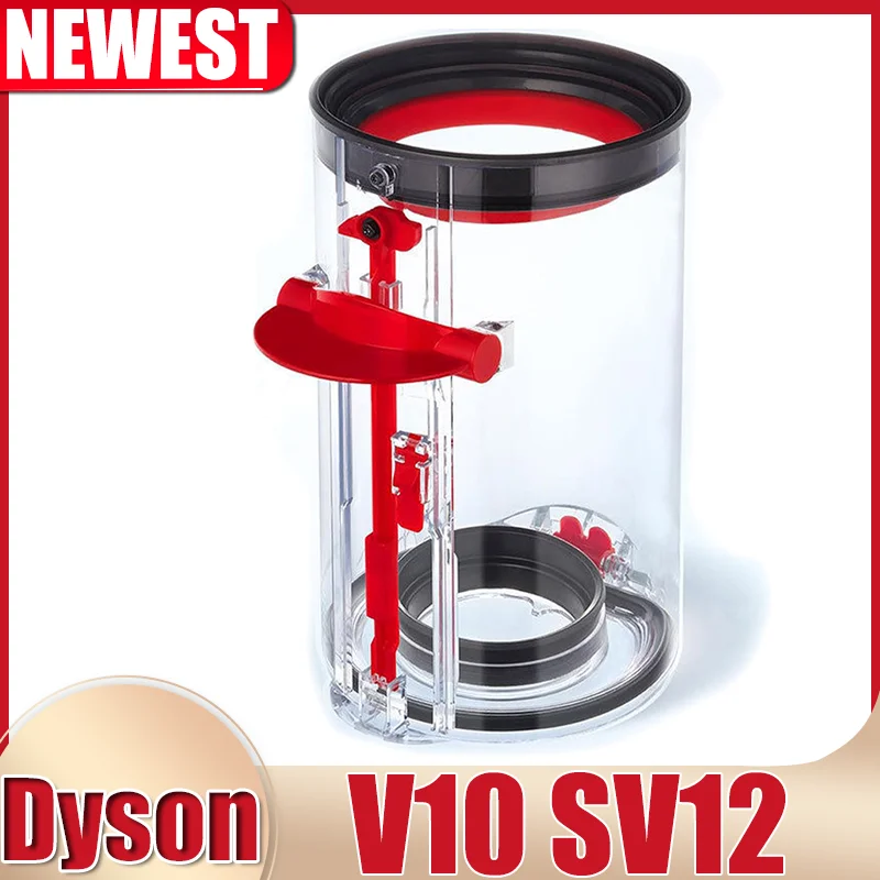 Large Dust Bin for Dyson V10 SV12 Vacuum Cleaner Canister/Dust Bucket Replacement part,Not suitable for V12