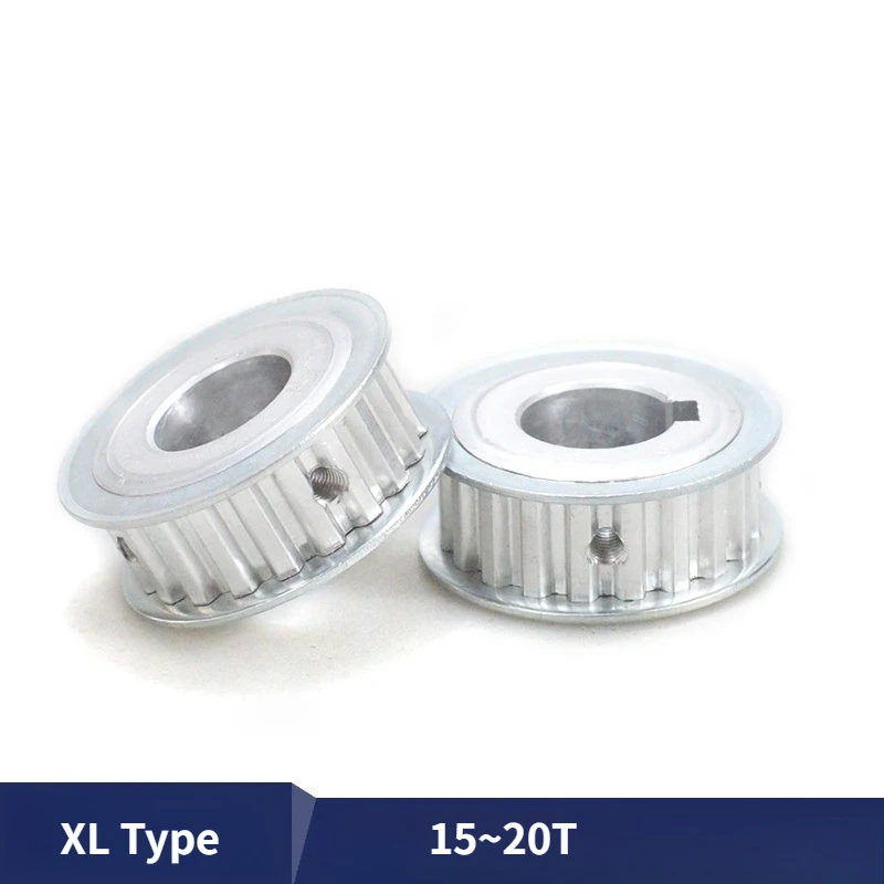 

XL Type 15-20T Timing Pulley Aluminum Alloy Bore 8-20mm XL Type Synchronous Pulley