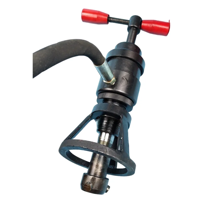 New Hydraulic Valve Seat Extractor Puller, 65Mn Steel 4 Pull Heads Jack Style Cylinder Head Repair Tool