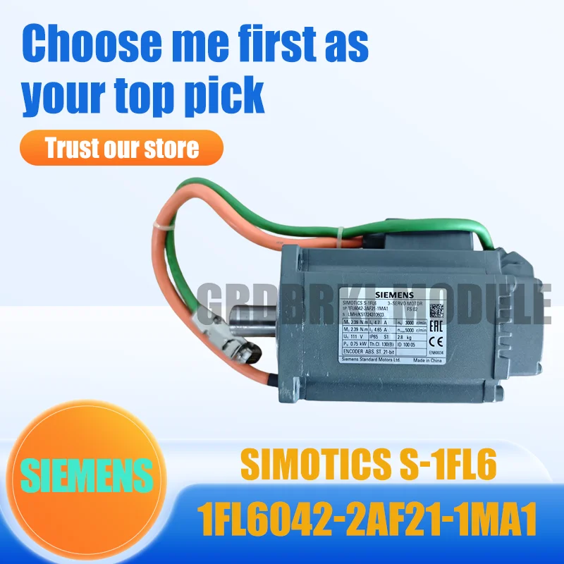 

New Original SIEMENS 1FL6042-2AF21-1MA1 1FL6042-2AF21-1LA1 1FL6042-2AF21-1MG1 1FL6042-2AF21-1LG1 SIMOTICS S-1FL6 Servo Motor