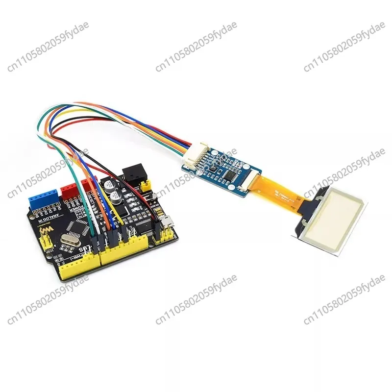 1.51-Inch Transparent OLED Display 128x64 Resolution SPI/I2C/parallel Interface, High Contrast Module
