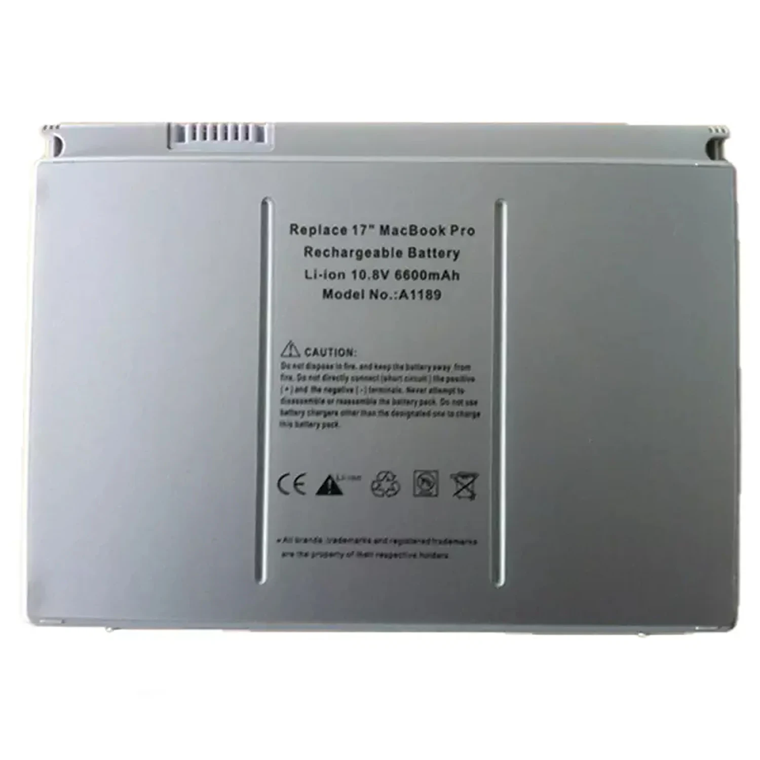 DXT New Battery for Apple MacBook Pro 17 inch A1189 A1151 A1229 A1261 2006 2007 2008