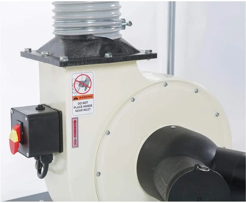 W1666-2 HP stofafscheider, wit