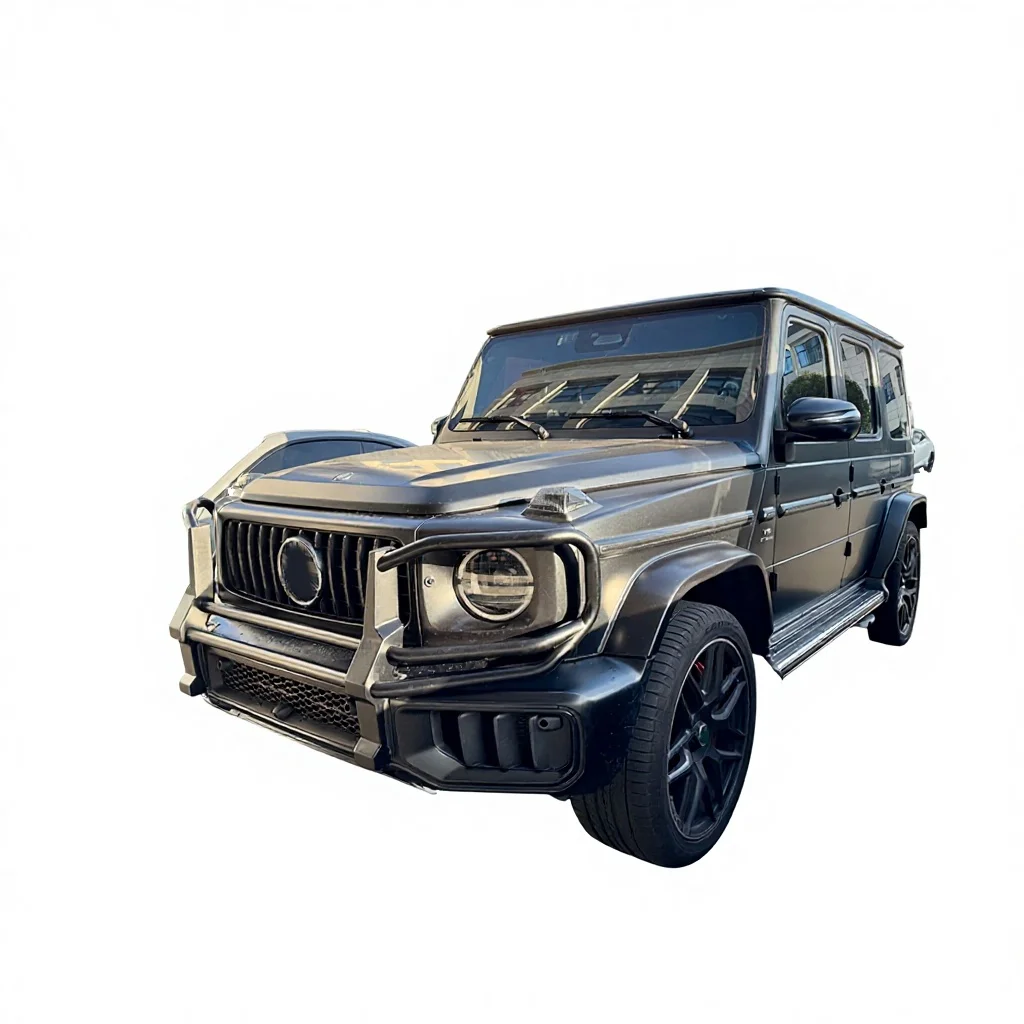 

For 2025+ G Class W464 To W465 Bull Bar KO Style Front Guard Bar Auto Car W465 G63 G500 G450d Upgrade Replace Front Bumper Guard