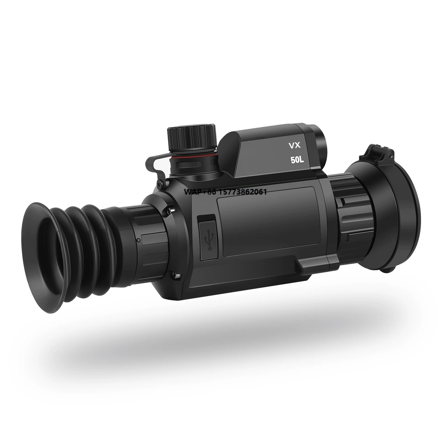 8x VX50L Night Vision Thermal Scope - 50mm Lens 640x512 Resolution Built-in Rangefinder for Outdoor Hunting Operations