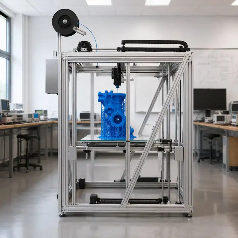 Customized Large Format 3D Printer Commercial FDM Printing Machine with Heated Bed for Engineering Prototype Use