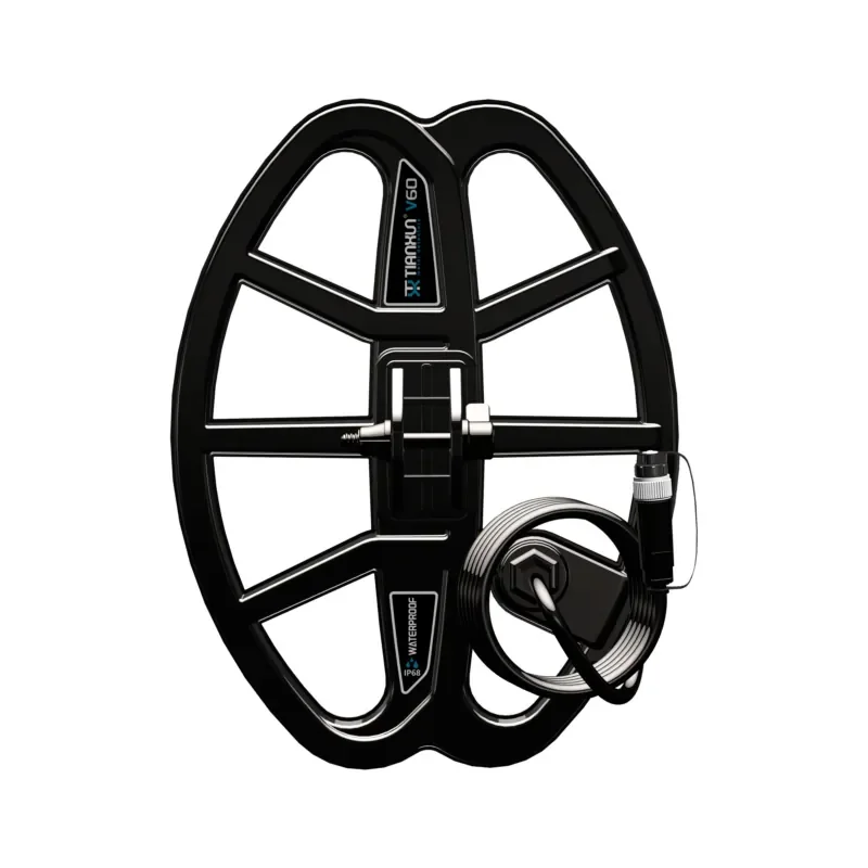 Professional Fully Waterproof Gold Detector V60 High Sensitivity Long Range Underground Metal Detector