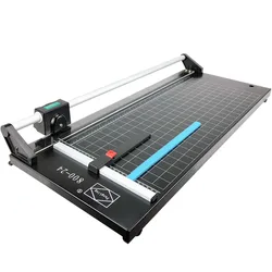 24 inch Paper Trimmer Rolling Paper Cutter Roller Cutter Paper Cutting Machine  A2 Paper Cutter iron plate