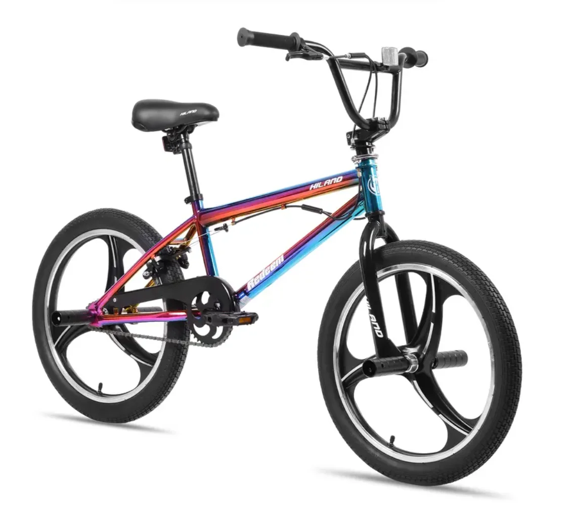 

20 Inch Freestyle BMX Bicycle Multi Color Custom BMX Bike Ordinary Pedal Freestyle Stunt Bicycle,Multiple Colors