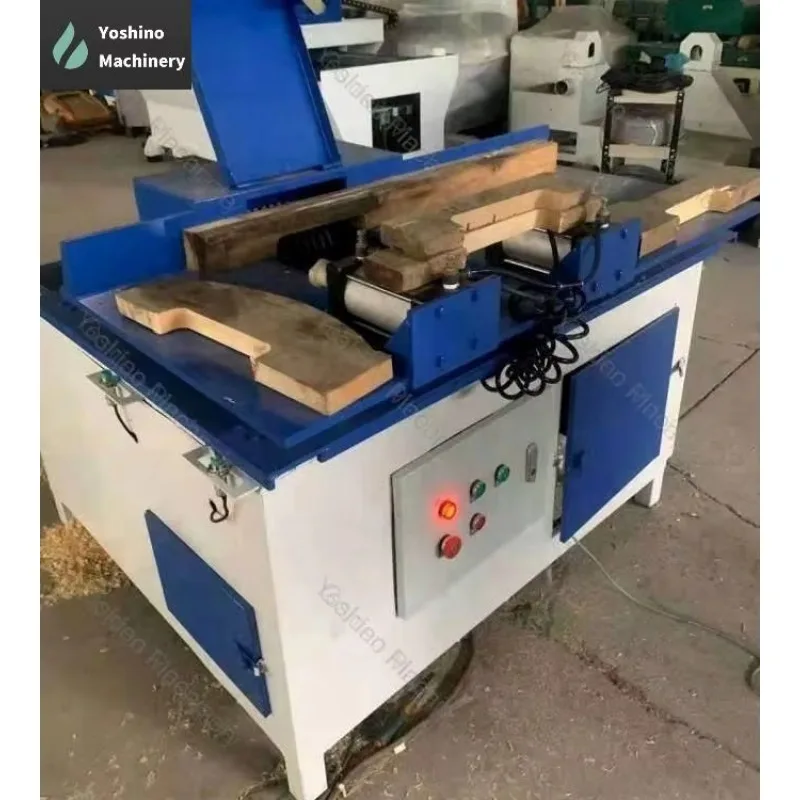 Automatic Finger Jointer Wood Cutting Machine for Pallet Groove Stringers and Notching