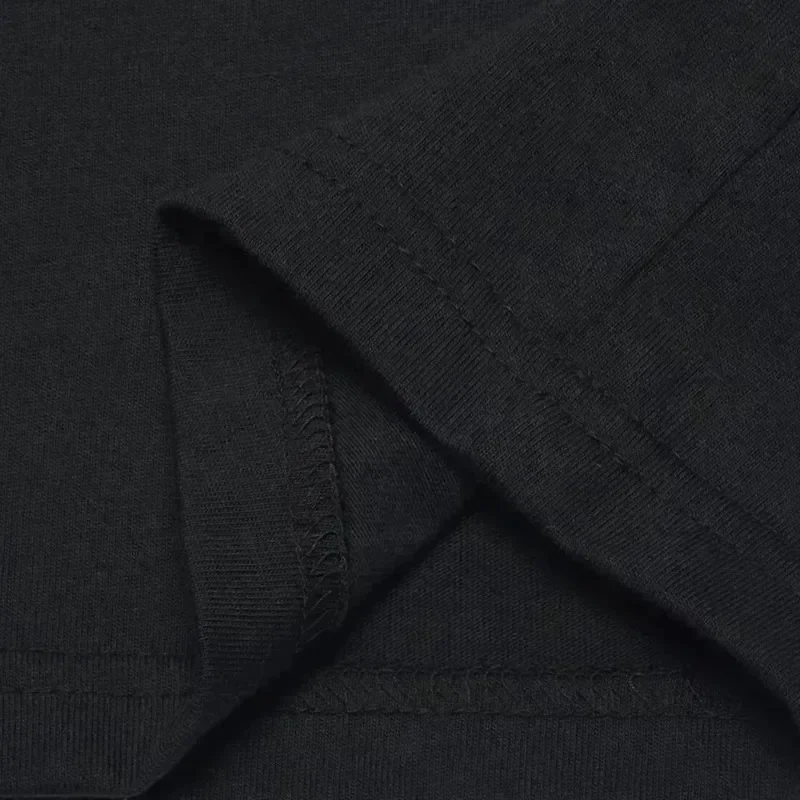 2025 Summer Anthony Edwards Printed Sleeve High Street Vintage Heavy Small Neckline Men's 100% Pure Cotton Printed T-shirt Top