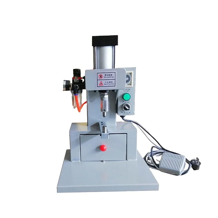 Pneumatic  Manual Eyelets Punching Grommet Machine