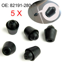 5Pcs  For All Hyundai Kias Ceed K2 K3 Accent Creta Car Bumper Door Overfilling Glue Vehicles 8219128010 Rubber Stopper 14mm