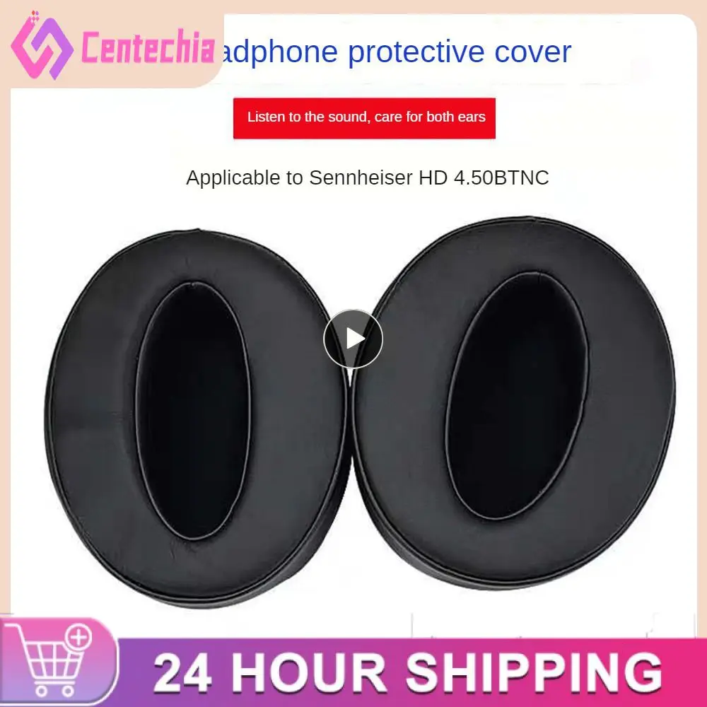 1~10PCS 458 BT For Sennheiser HD400S HD450BT HD458BT HD350BT Earpads HD 400S HD 350 450 BT Ear Pads Headphone Earpad Cushion