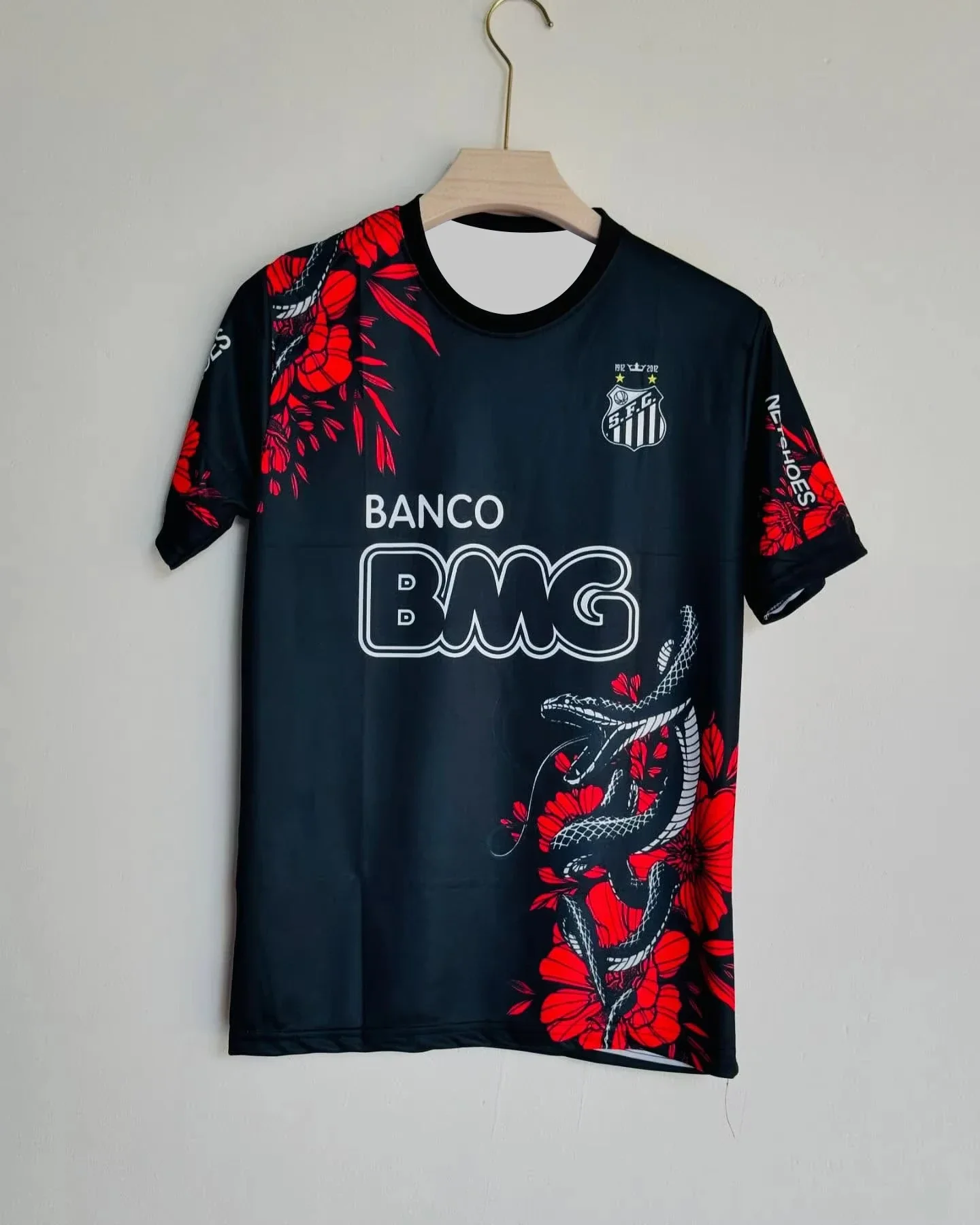 Camiseta de Fútbol Clásica Vintage 2026 de la Familia Santos, Modelo 11-12 Santossi, de Secado Rápido, para Hombre, Neymar