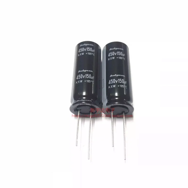 

10-100 шт. 450V150UF 18X45 Японский электролитический конденсатор Ruby KXW, стандартный, оригинальный, 150UF450V