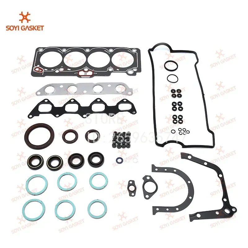 Engine Overhaul Repair Kit Assembly for 4AFE EA111 04111-16231 Valve Cover Cushion Air Inlet Cushion