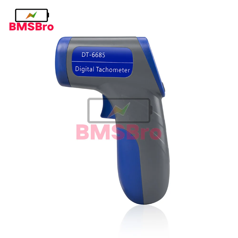 Digital Tachometer Laser Tachometer Handheld RPM Meter Speedmeter 2.5-99999RPM with Backlit LCD Display for Motor Machine Lathe