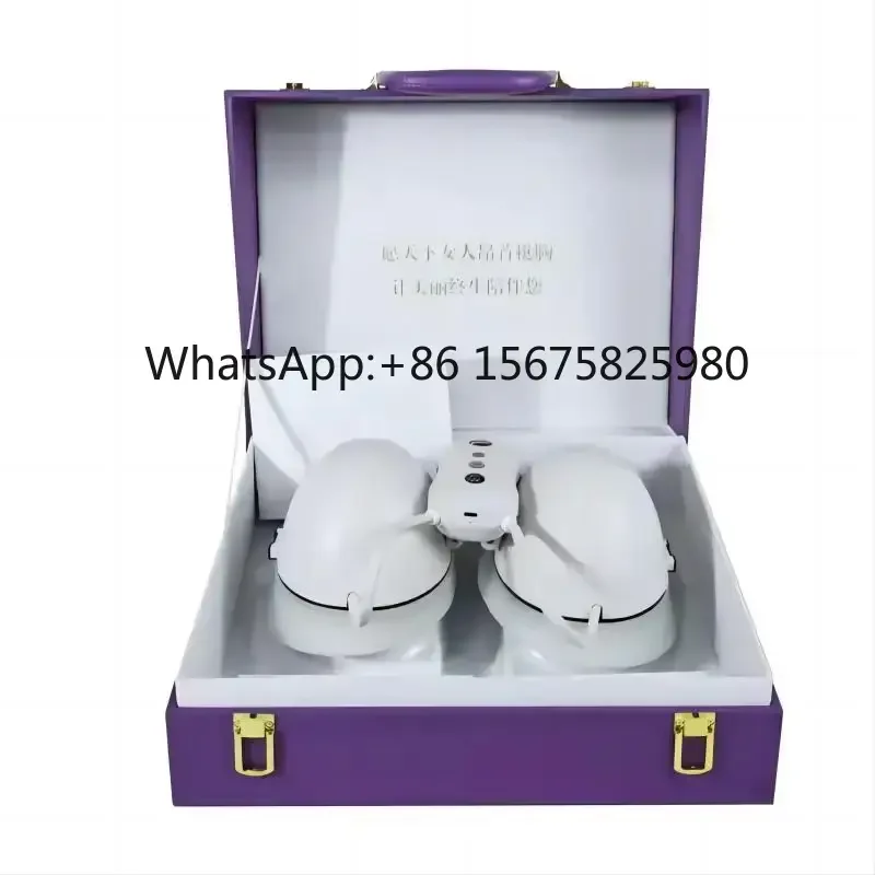 USB Rechargeable Wireless Breast Massage Machine Vibration Chest Enlargement Care Bra Enhancer