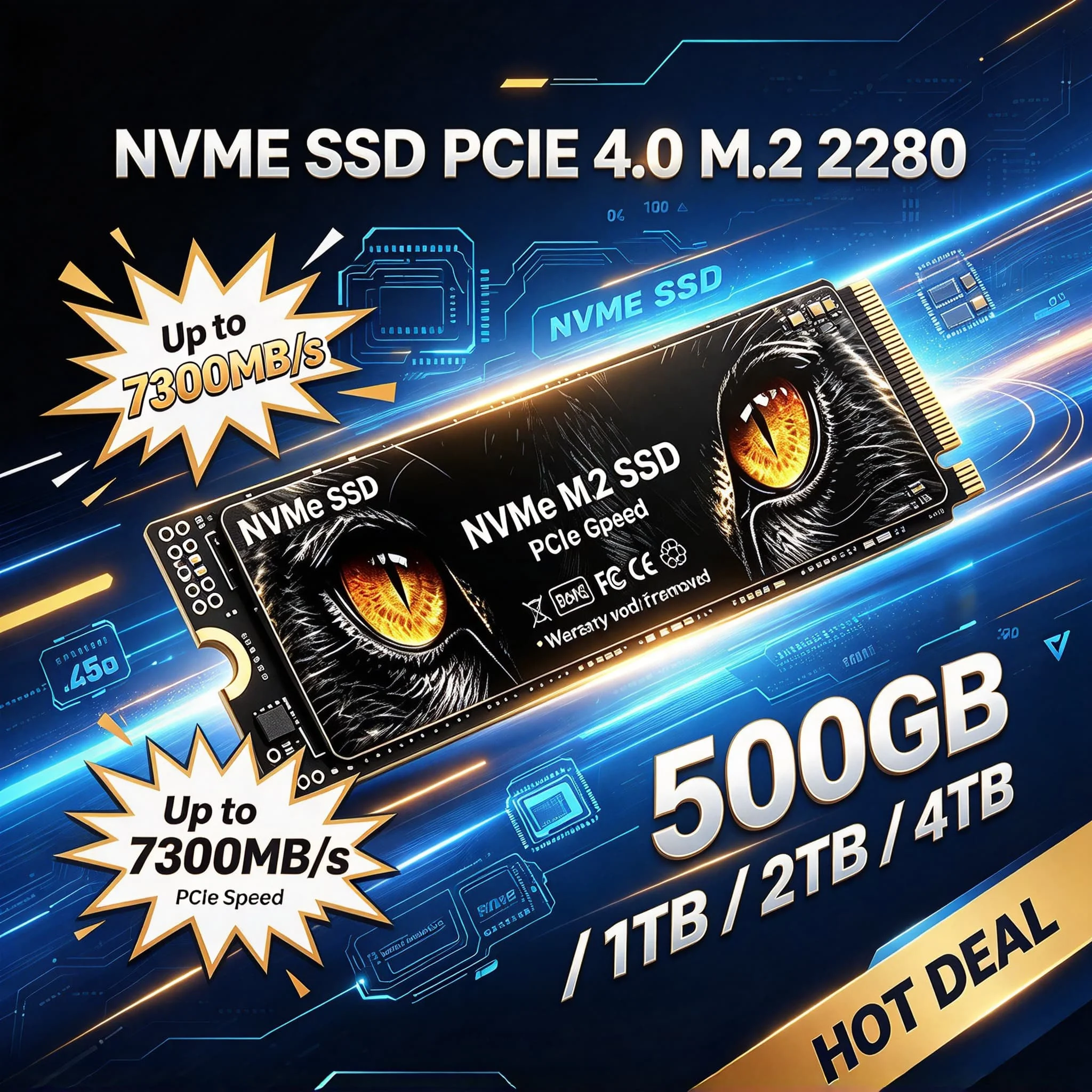 Fast Speed 2026 YJ M2 NVMe PCIe Gen4 SSD Notebooks SSDs 500GB 1TB 2TB 4TB Inside Solid State Drive Gaming Office PC Notebook