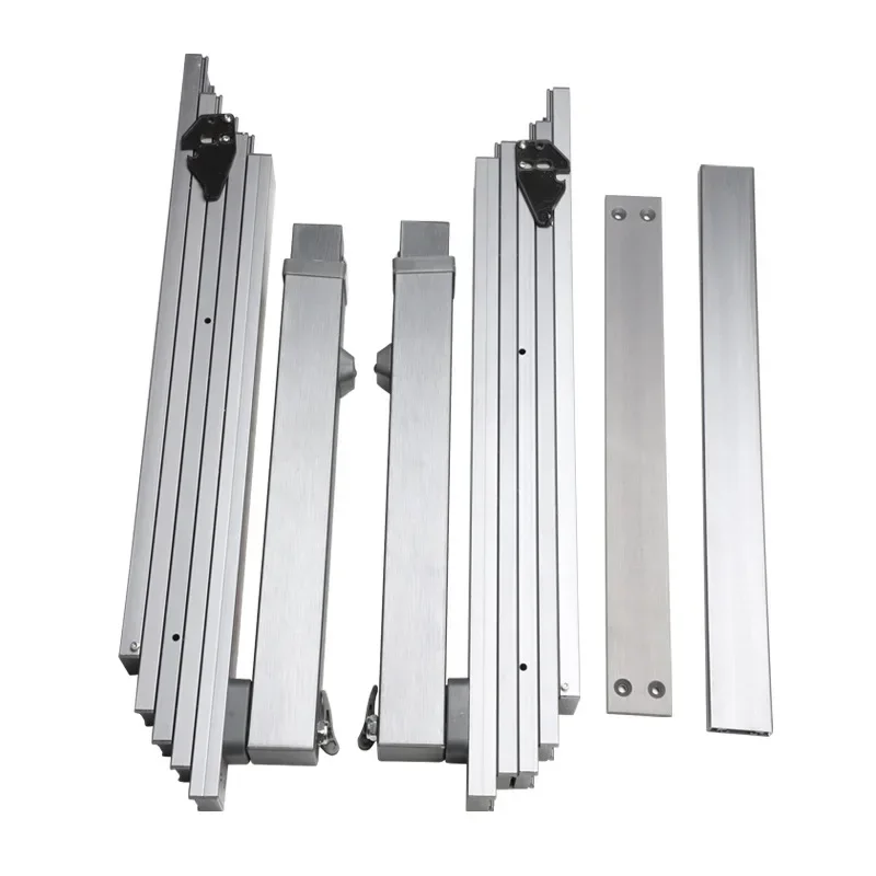 

Cross-border Flat Push Folding Dining Table Slide Rail Multi-function Gun Gray Pull Telescopic Dining Table