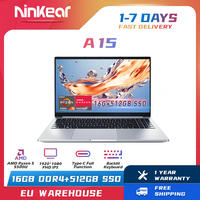 Ninkear Laptop A15 15.6-inch, AMD Ryzen™ 5 5500U FHD IPS 60Hz 16GB + 512GB SSD Backlit Keyboard Type-C Charging Notebook