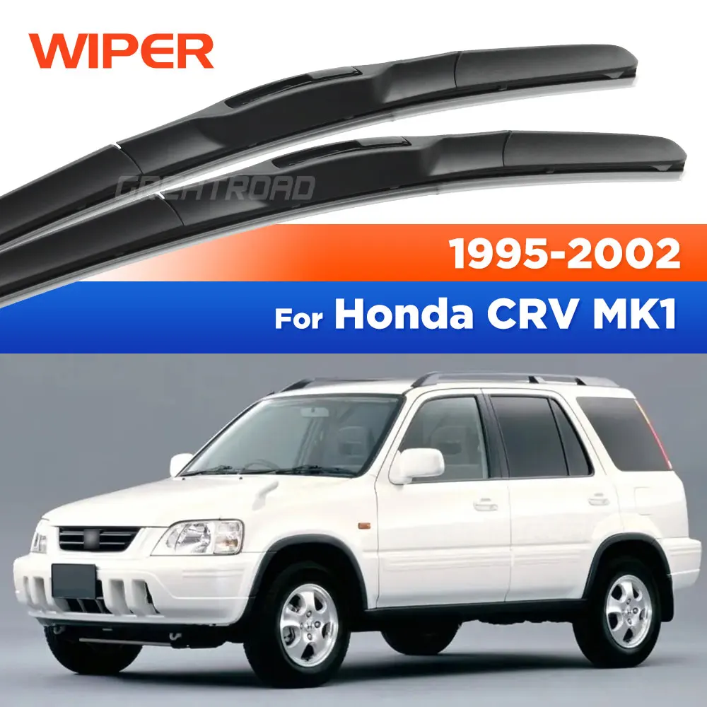 

For Honda CRV MK1 1995-2002 1996 1997 1998 1999 2000 2001 Wiper Front Wiper Blades Windshield Windscreen Window Brush 19"+19"