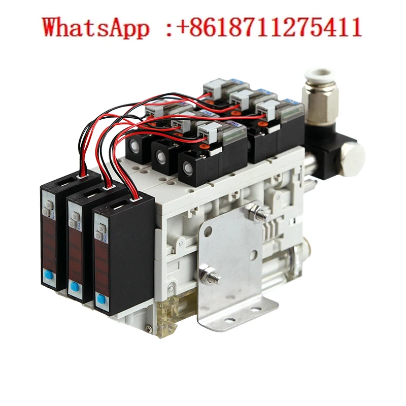 

Integrated WJZK vacuum generator with multi-stage high flow and digital display suction and breaking integrated system