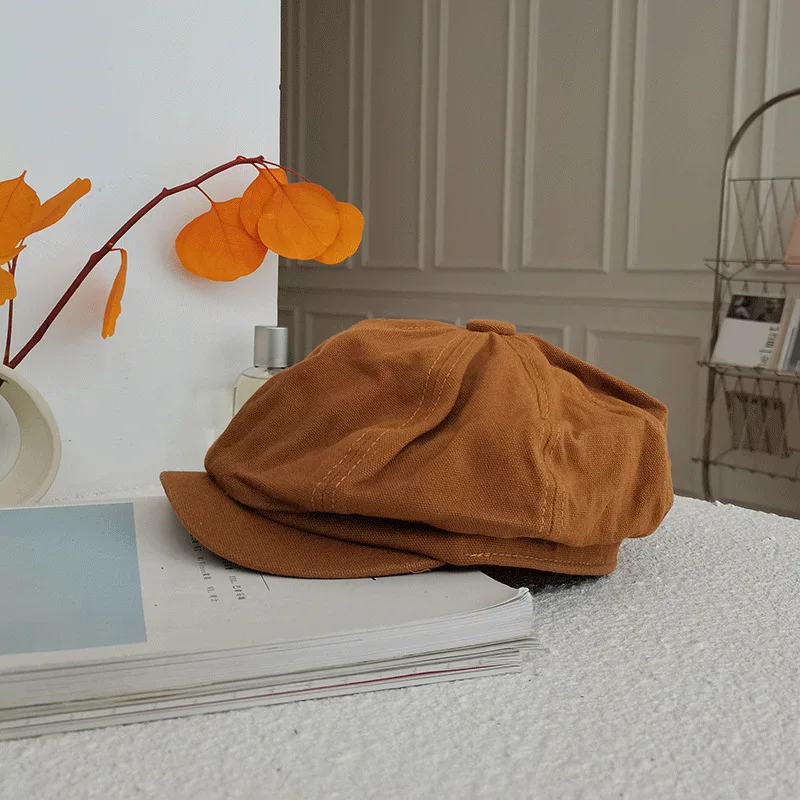 Fashion Newsboy Caps Men Women Denim Octagonal Cap British Painters Hats Spring Summer Berets Flat Caps Hip Hop Berets gorras