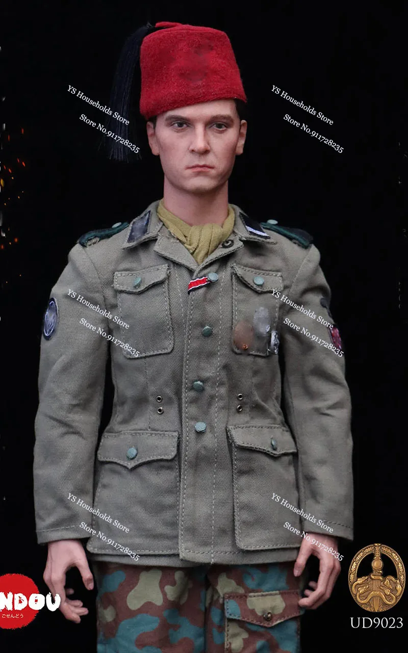 UJINDOU UD9023 1/6 Camfoulage Military Cloth Male Action Figure Balkans Campaign 1944 Original Delicate 12" Full Set Soldier