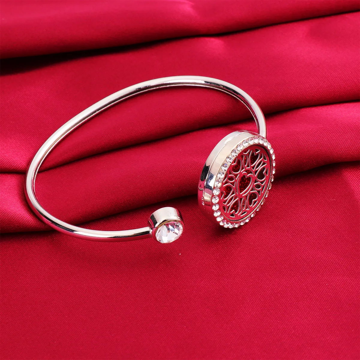 1 قطعة التيتانيوم الصلب الروائح سوار الجوف خارج المعطرة قطعة للنساء أنيق ارتداء اليومي هدية الإبداعية الإسورة مجوهرات #5