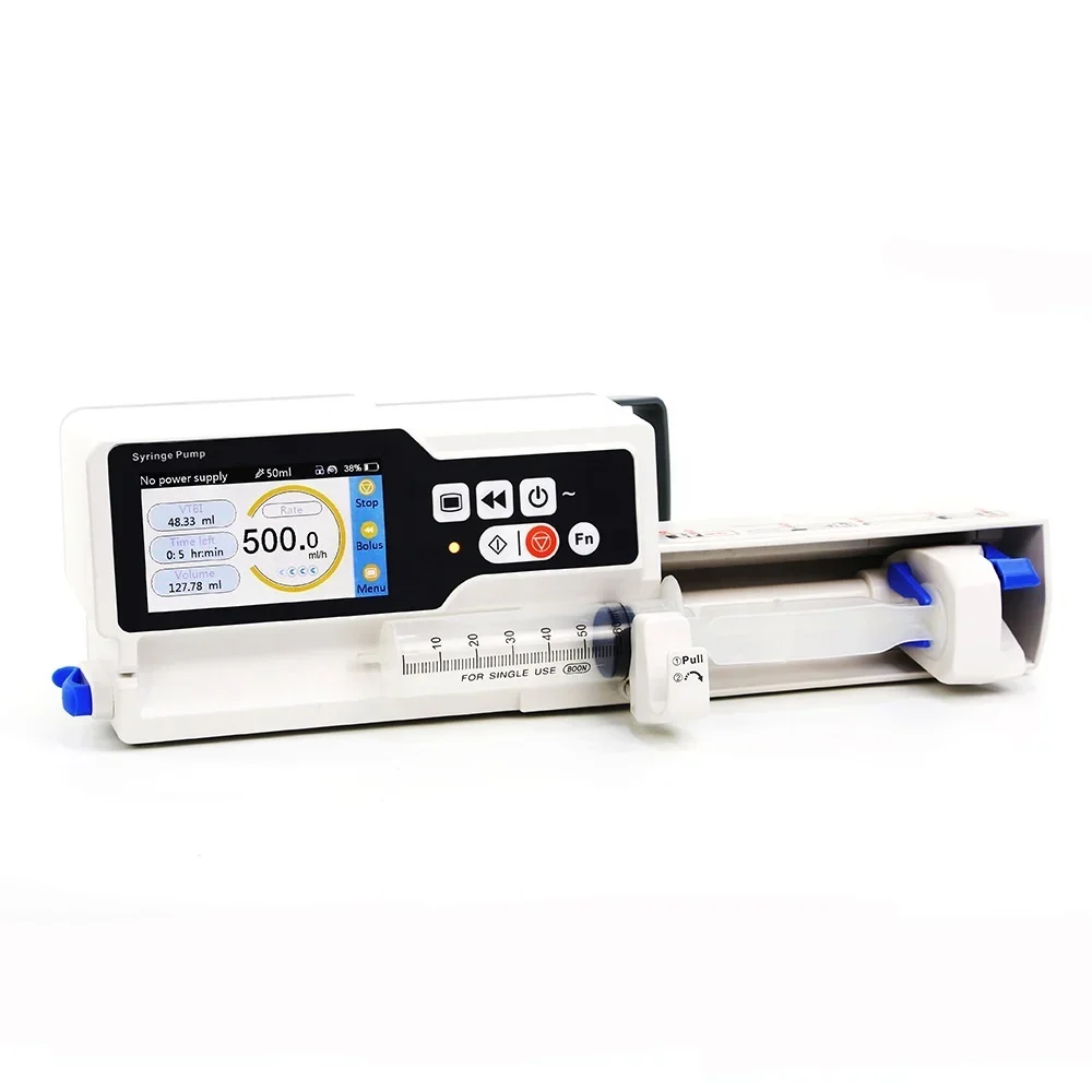 

Veterinary Euipment: PRSP-S700 High Quality Veterinary use Electric Syringe Infusion Pump with Touch Screen & Drug Library