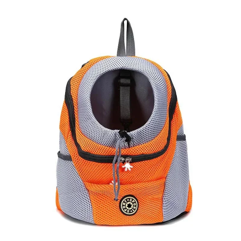 Outdoor pet dog backpack breathable backpack chest bag dog portable travel cat bag pet supplies