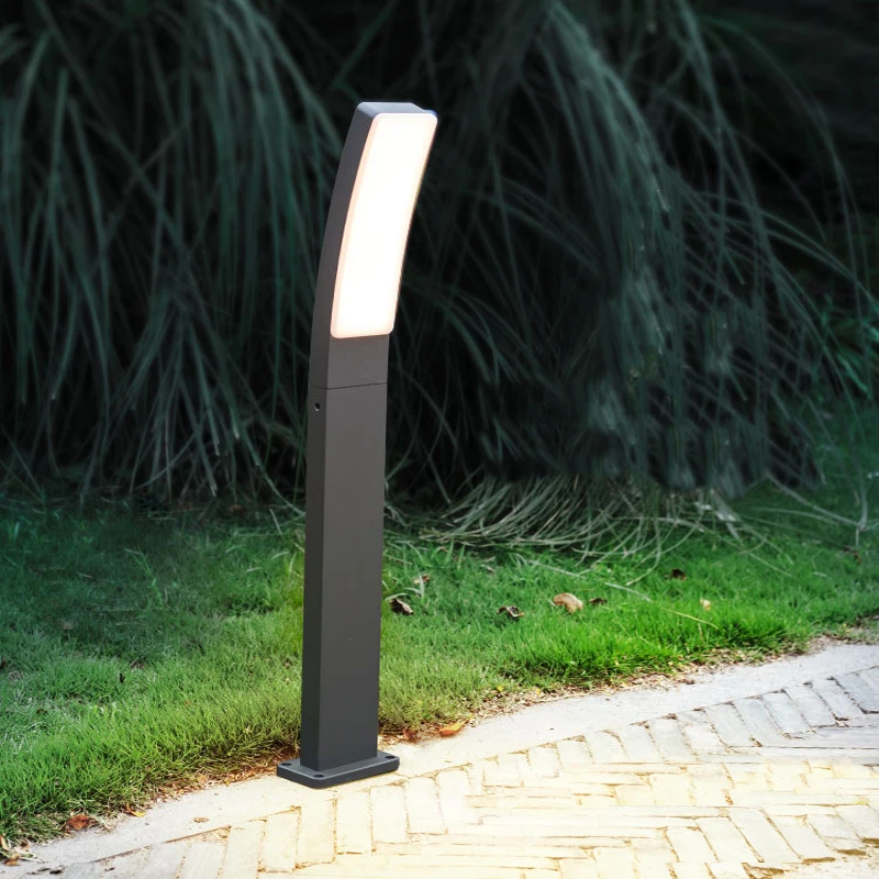 Cortile impermeabile esterno a Led, giardino, parco, luci da giardino con palo