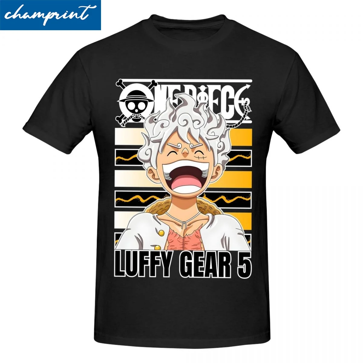 

Men Women's The Best Leader One Piece T Shirt Monkey D Luffy Cotton Tops Vintage Short Sleeve Round Neck Tees Adult T-Shirts
