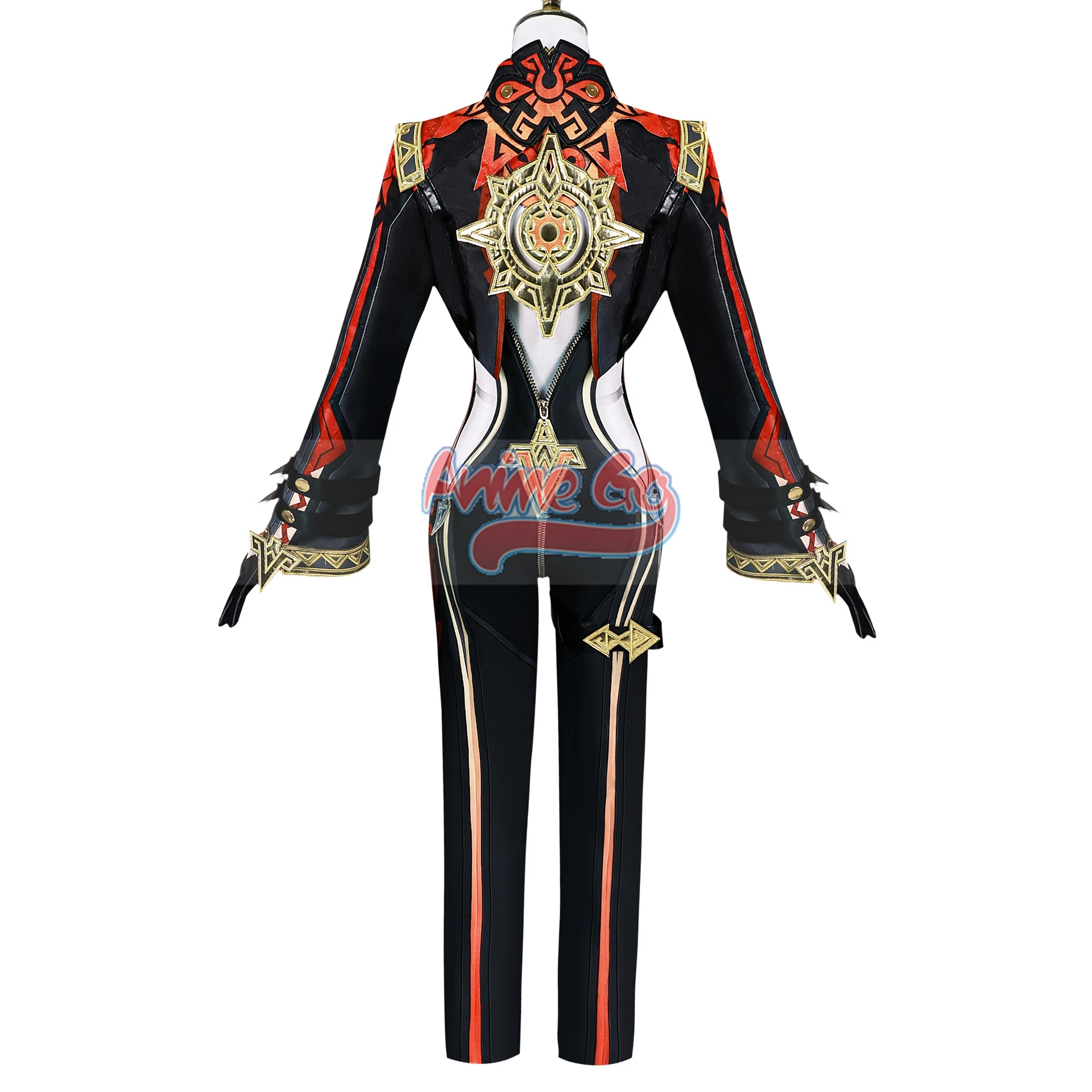 Mavuika Cosplay Costume Genshin Impact Pyro Archon Uniform for Women Halloween C09205-B