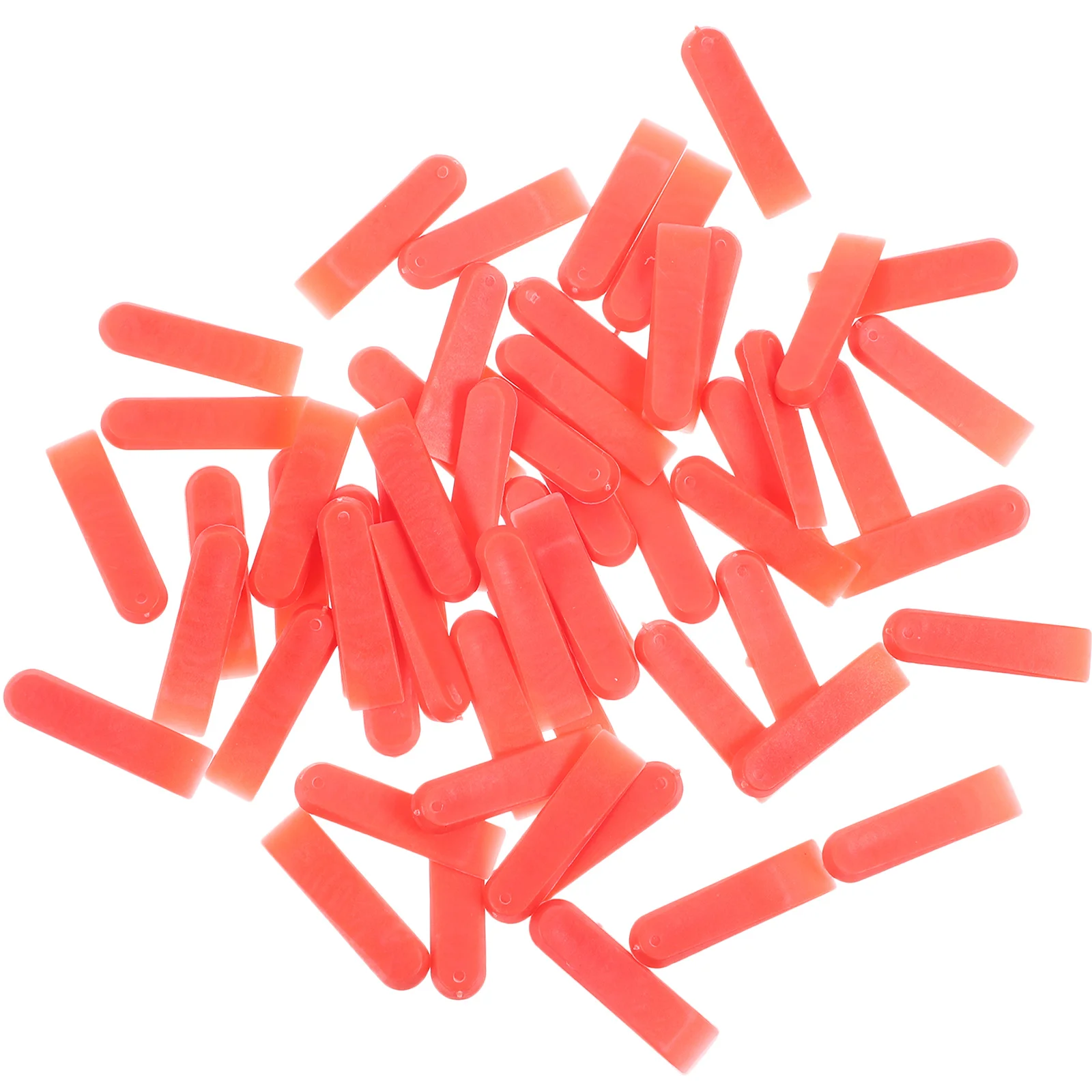 100Pcs Tile Leveling Wedges Plastic Spacers Flatness Tool for Floor Wall Install Ceramic Tile Spacers Leveling System