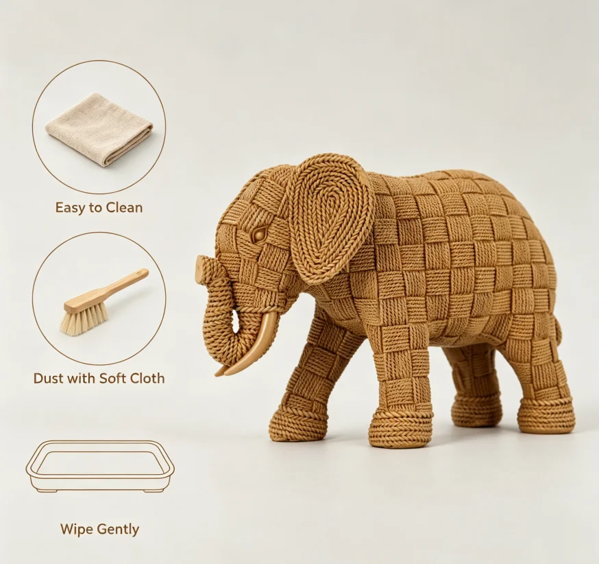 Dekoracje do domu, rękodzieło  – Art Craft Elephant recenzja i cena
