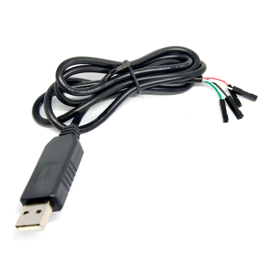 

Smart Electronics PL2303HX USB to UART TTL Cable Module 4PIN RS232 Converter Serial Line