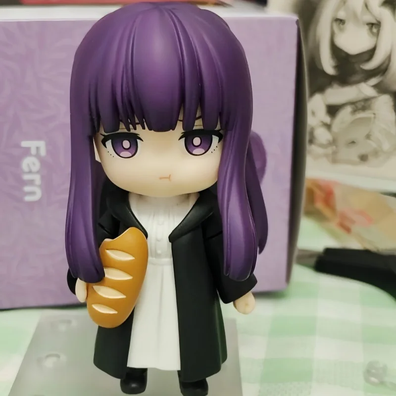 New 4 Inch Anime Q Version Action Frieren Feilun Cartoon Figure Movable Model Doll Set Toy Collection Ornaments Birthday Gifts