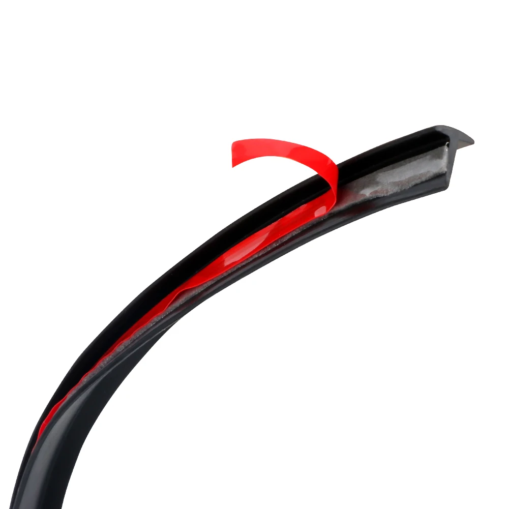 

5M Car PVC Rubber Seal Strip Car Edge Protector Trim Windshield Seal Strip Adhesive Windproof Weatherstrip