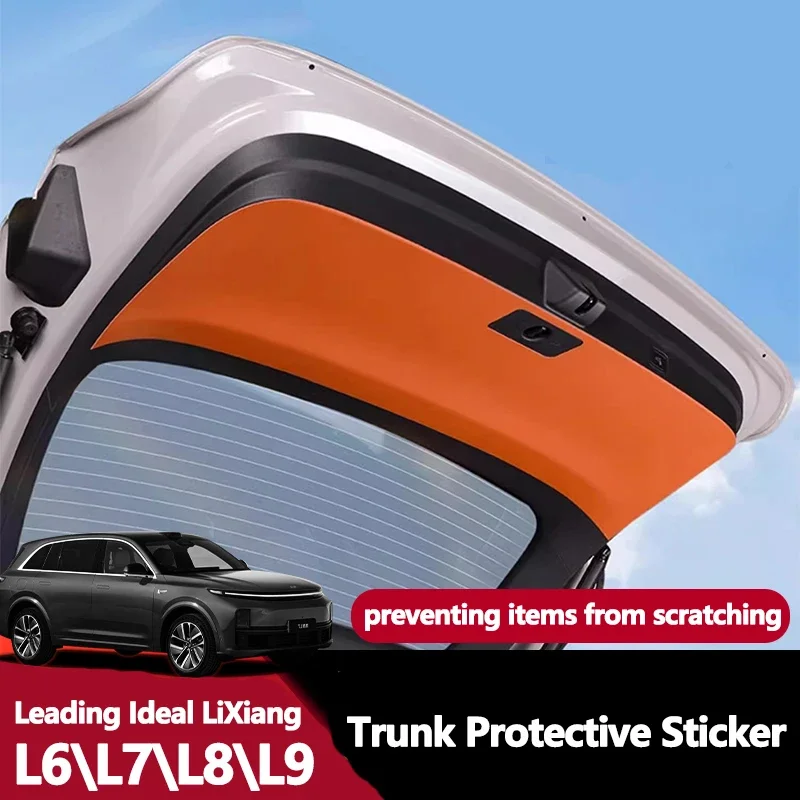

For LiXiang L6 L7 L8 L9 2022-2024 Leading Ideal Trunk Tailgate Anti-Scratch Protective Pad Sticker Modification Accessories