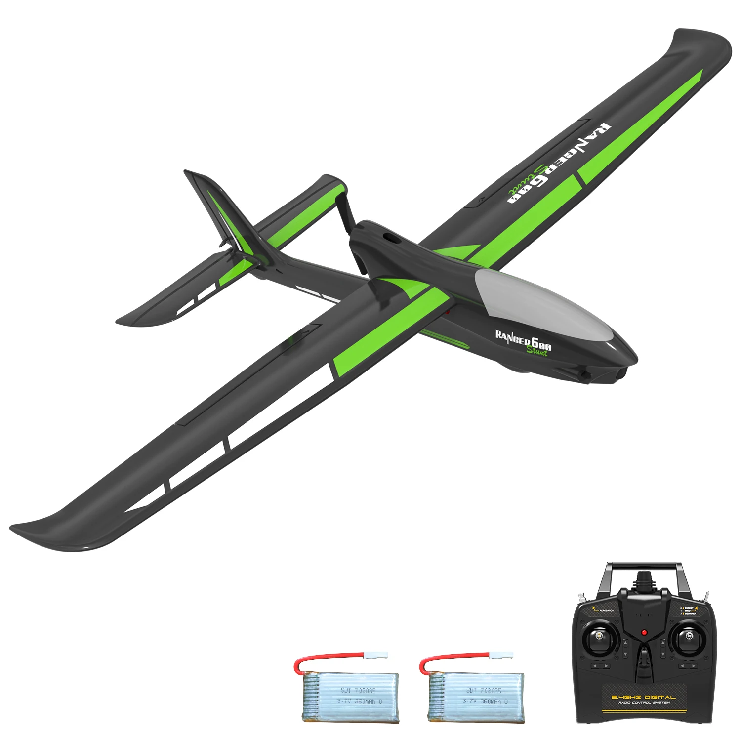 VOLANTEXRC RC Plane Ranger600 Stunt 4CH Remote Control Airplane RTF with 6-Axis Gyro 3 Modes & Aerobatics Easy to Fly